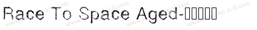 Race To Space Aged字体转换